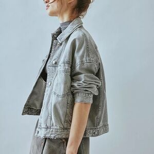 Free People Opal Swing Jean Jacket